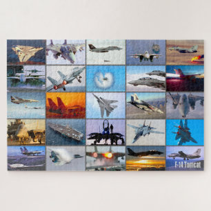 F-14 TOMCAT “MONTAGE” (20x30 inch) Jigsaw Puzzle