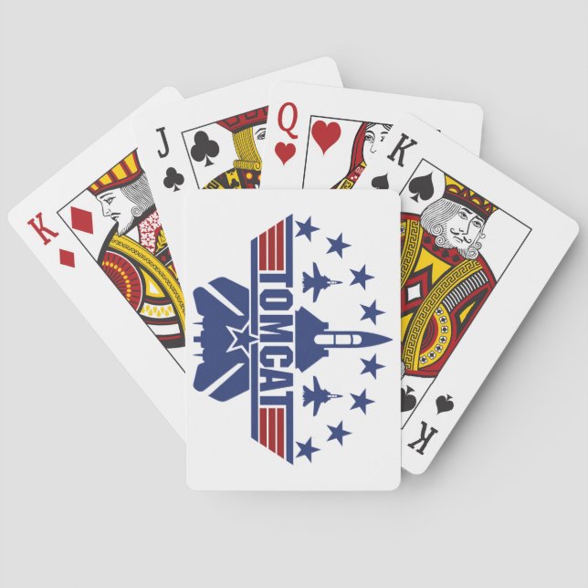 F-14 TOMCAT POKER CARDS (Back)