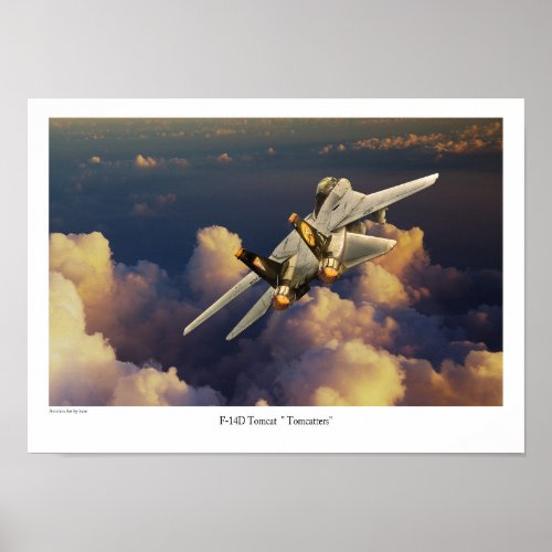 F_14 Tomcat  Poster