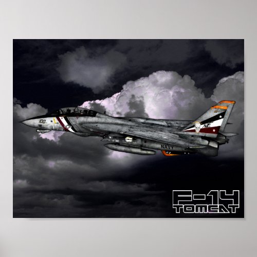 F_14 Tomcat Poster