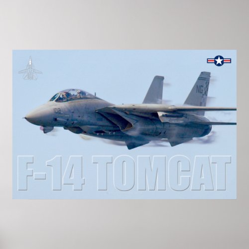 F_14 TOMCAT POSTER