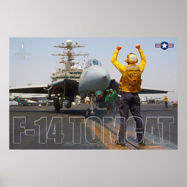 F-14 TOMCAT POSTER (Front)