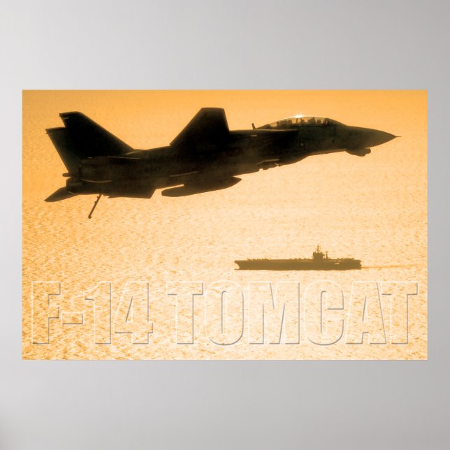 F-14 TOMCAT POSTER (Front)