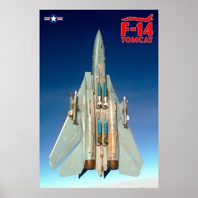 F-14 TOMCAT POSTER (Front)