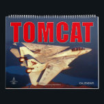 F-14 TOMCAT "SWING WING" Calendar<br><div class="desc">The F-14 Tomcat was the ultimate US Navy supersonic fighter jet! Capable of flying at twice the speed of sound (MACH 2 ) the F-14 Tomcat was made famous in the iconic movie "TOPGUN"! The visual information within this product has been provided by Wings In Motion Productions Inc. and/or the...</div>