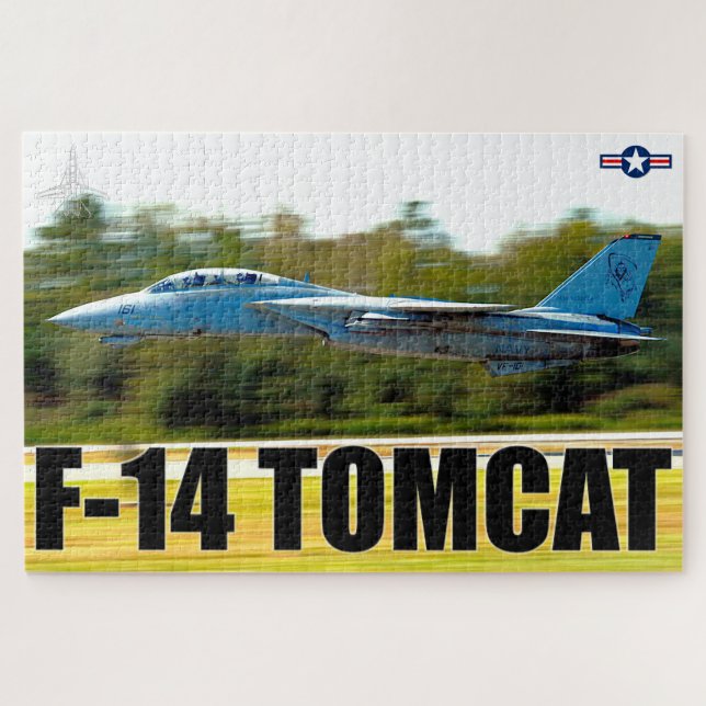 F-14 TOMCAT "TAKEOFF" (20x30 inch) Jigsaw Puzzle (Horizontal)