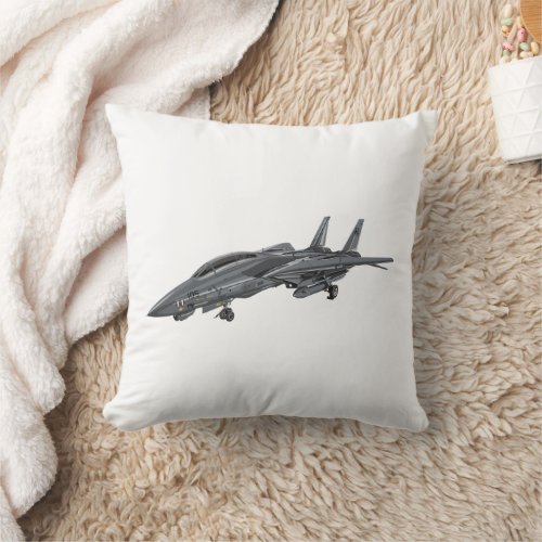 F_14 Tomcat Throw Pillow