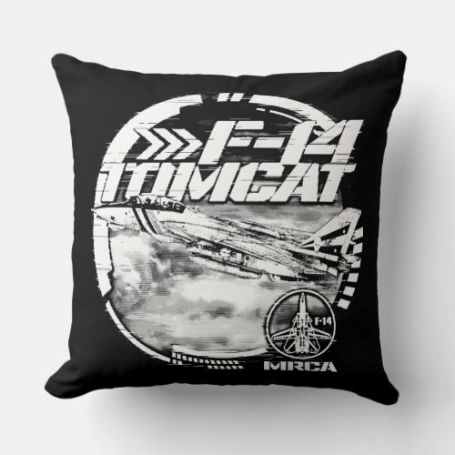 F_14 Tomcat Throw Pillow