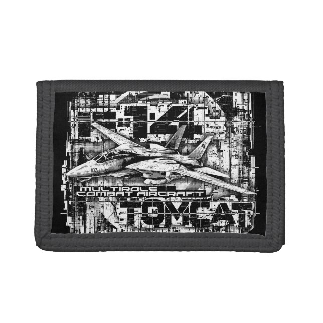 F-14 Tomcat Trifold Wallet (Front)