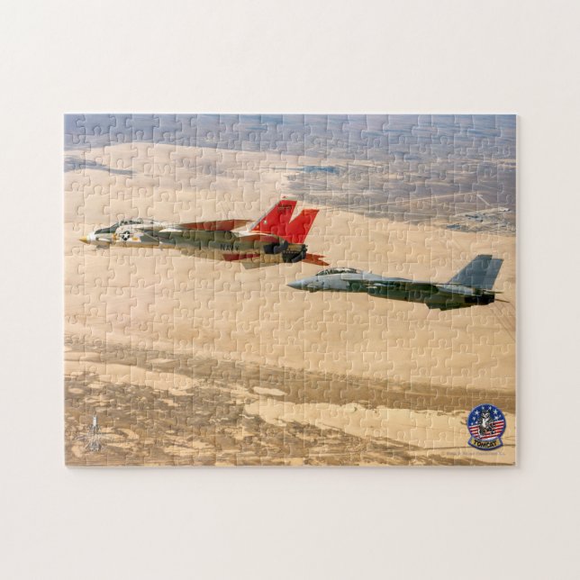F-14 TOMCAT “WINGMAN” (11x14 inch) Jigsaw Puzzle (Horizontal)