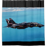 F-14 With Playboy Logo Shower Curtain at Zazzle