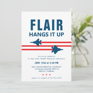 F-15 and F-22 Fighter Jet Party Invitation