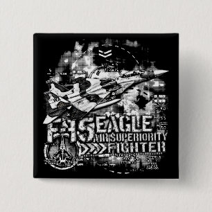 F-15 Eagle Button