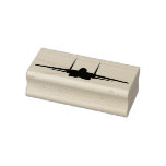 F-15 Eagle Fighter Jet Front Wood Stamp