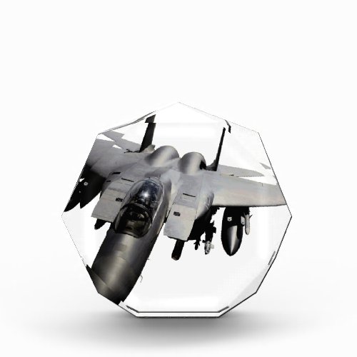 F_15 Eagle Jet Fighter Acrylic Award