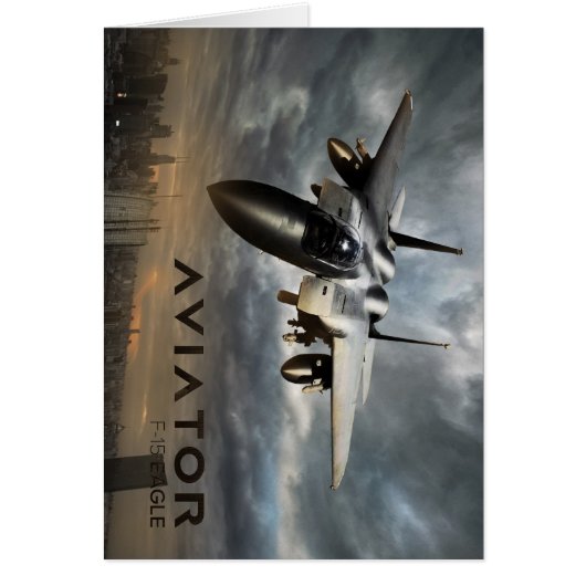 F-15 Eagle Jet Fighter Cards (Front)