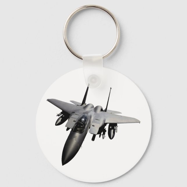 F-15 Eagle Jet Fighter Keychain (Front)