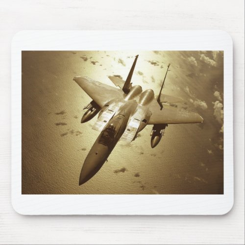 F_15 Eagle Jet Fighter Mouse Pad