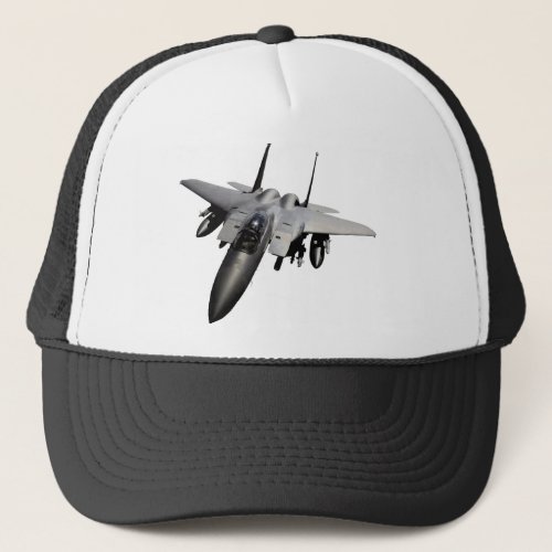 F_15 Eagle Jet Fighter Trucker Hat