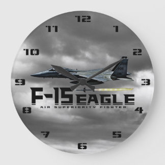 F-15 Eagle Large Clock