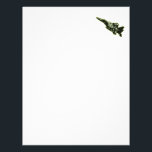 F-15 Eagle Letterhead<br><div class="desc">A stylized, grungy F-15 Eagle.</div>