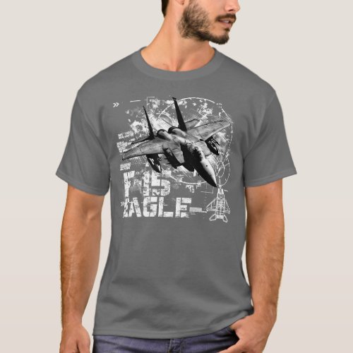 F_15 Eagle Mens Basic Dark T_Shirt