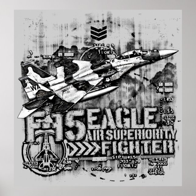 F-15 Eagle Poster (Front)