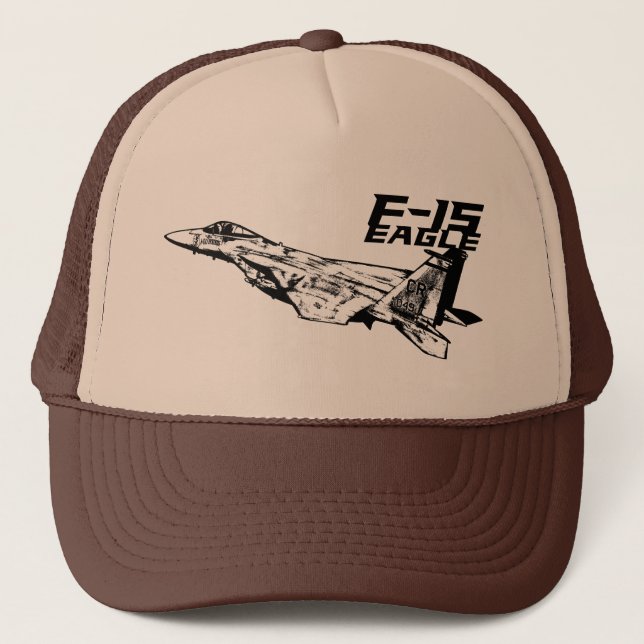 F-15 Eagle Trucker Hat (Front)