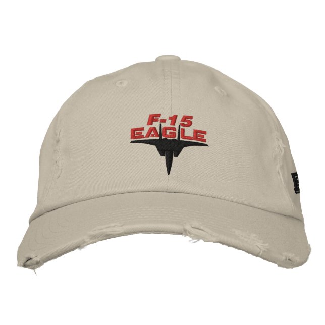 F-15 High Tech Eagle Golf Hat (Front)