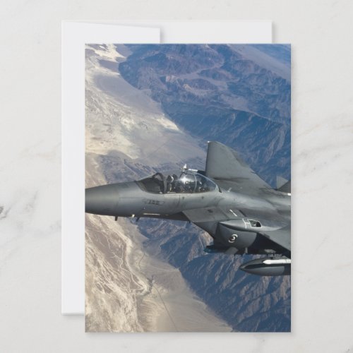 F-15 Strike Eagle Personalized Invitations