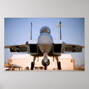 F-15 Strike Eagle Aircraft Poster