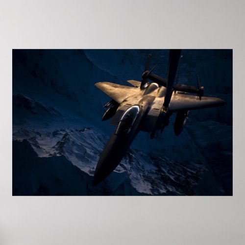 F_15 Strike Eagle Poster