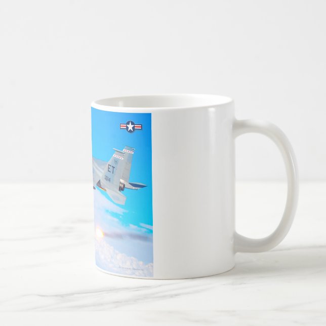 F-15C EAGLE COFFEE MUG (Right)