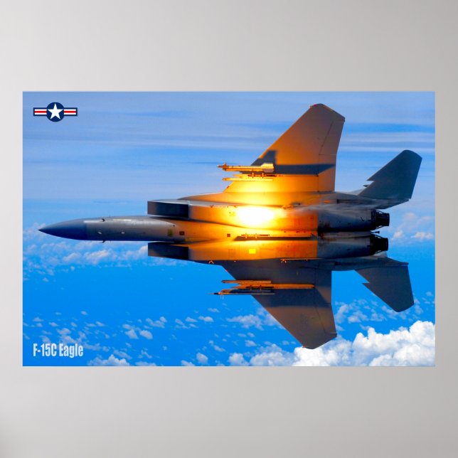 F-15C EAGLE POSTER (Front)