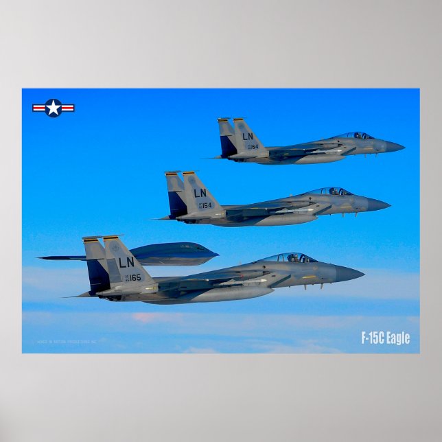 F-15C EAGLE POSTER (Front)