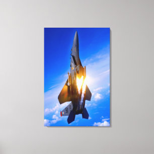 F-15E STRIKE EAGLE 24x36 Canvas Print