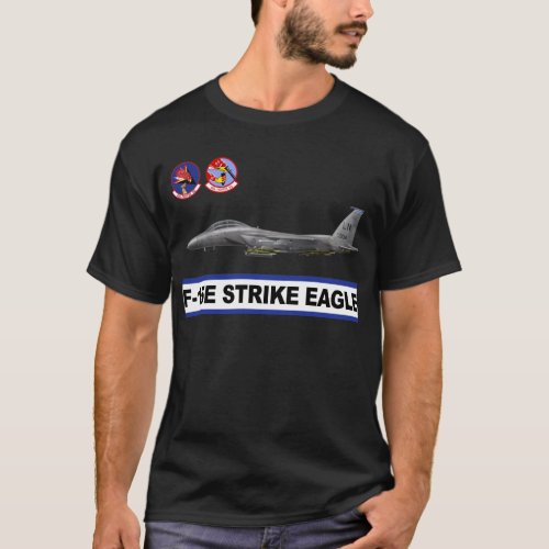 F_15E Strike Eagle 492nd Fighter Squadron T_Shirt