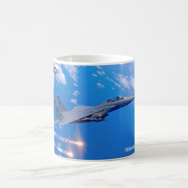 F-15E STRIKE EAGLE COFFEE MUG (Center)