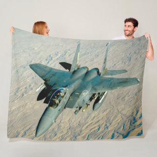 F-15E STRIKE EAGLE FLEECE BLANKET