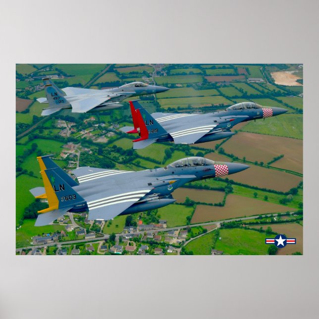 F-15E STRIKE EAGLE POSTER (Front)