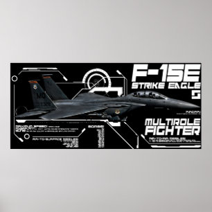 F-15E Strike Eagle Poster