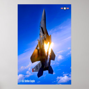 F-15E STRIKE EAGLE POSTER