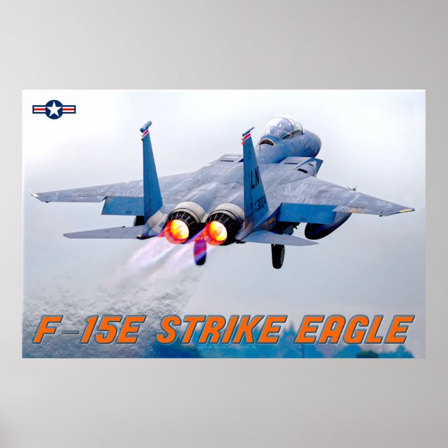 F-15E STRIKE EAGLE POSTER (Front)