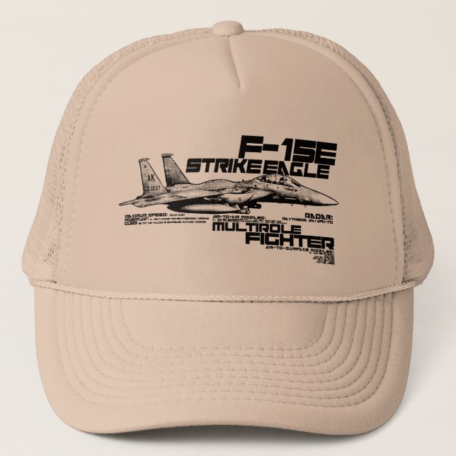 F-15E Strike Eagle  Trucker Hat (Front)