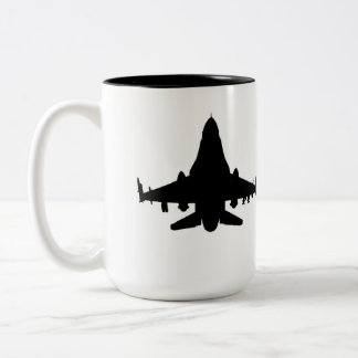 F-16 by Airogue Two-Tone Coffee Mug