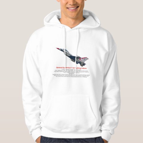 F_16 Falcon Fighter Jet Hoodie