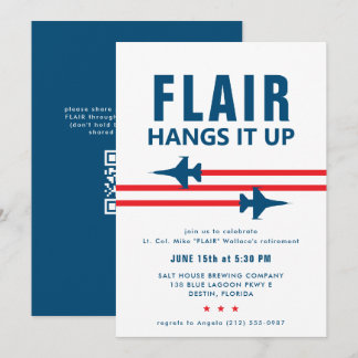 F-16 Fighter Jet Party Invitation