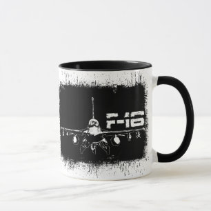 F-16 Fighting Falcon 11 oz Ringer Mug