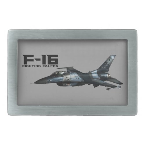F_16 Fighting Falcon Belt Buckle