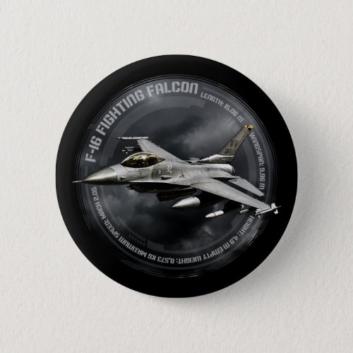 F_16 Fighting Falcon Button
